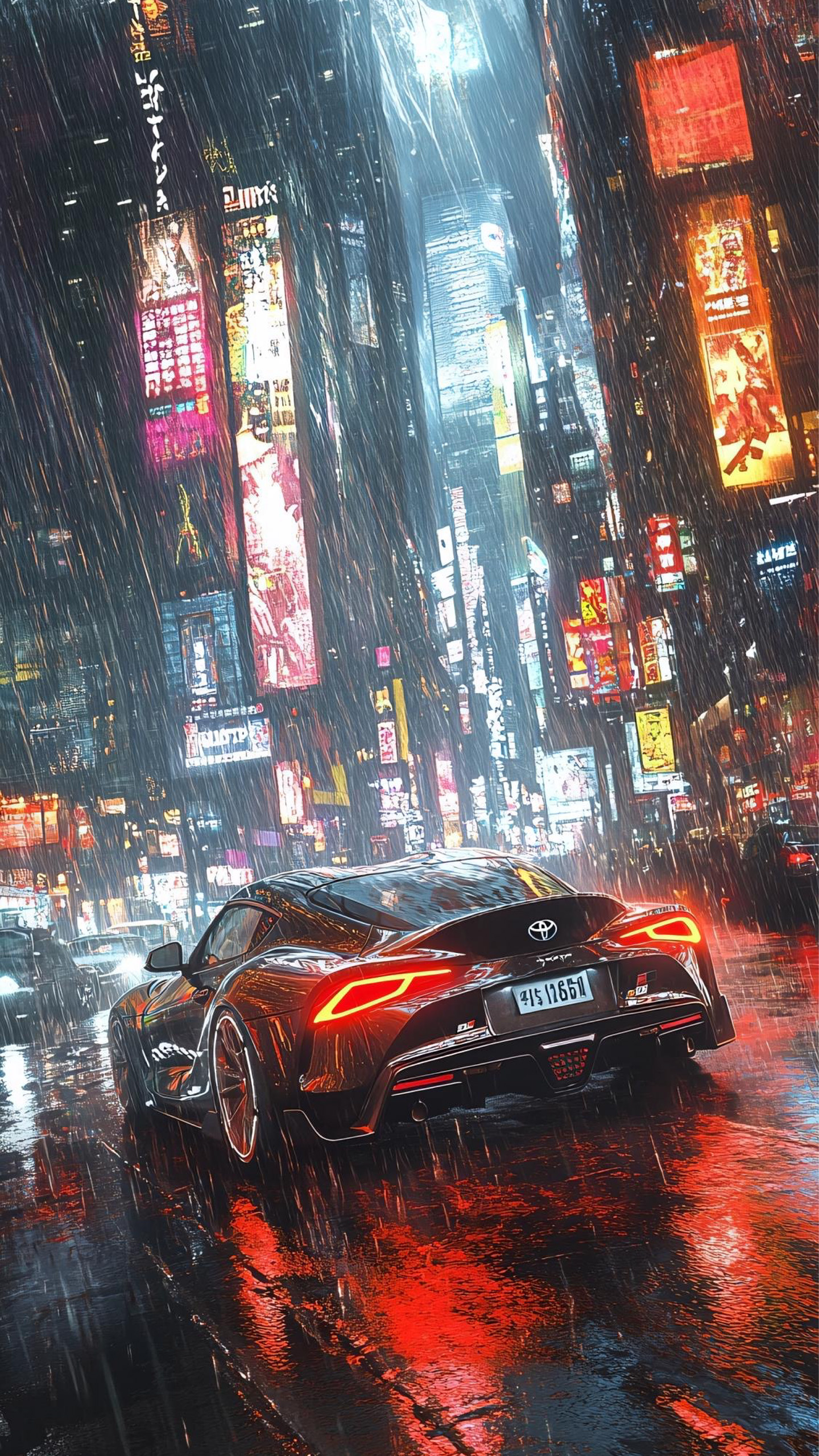 On the Wave of Cyberpunk, the Fantastic Journey of Car Ghostly Trails！