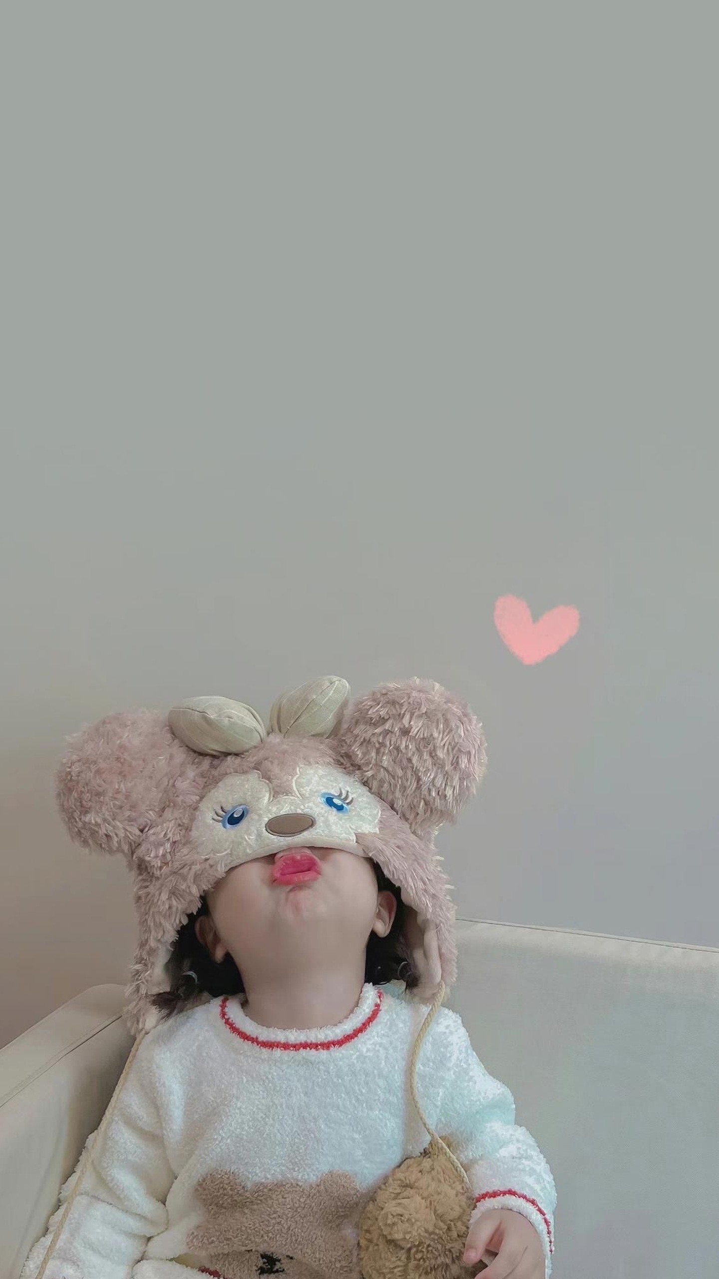 Small bamboo bridges connect hearts.