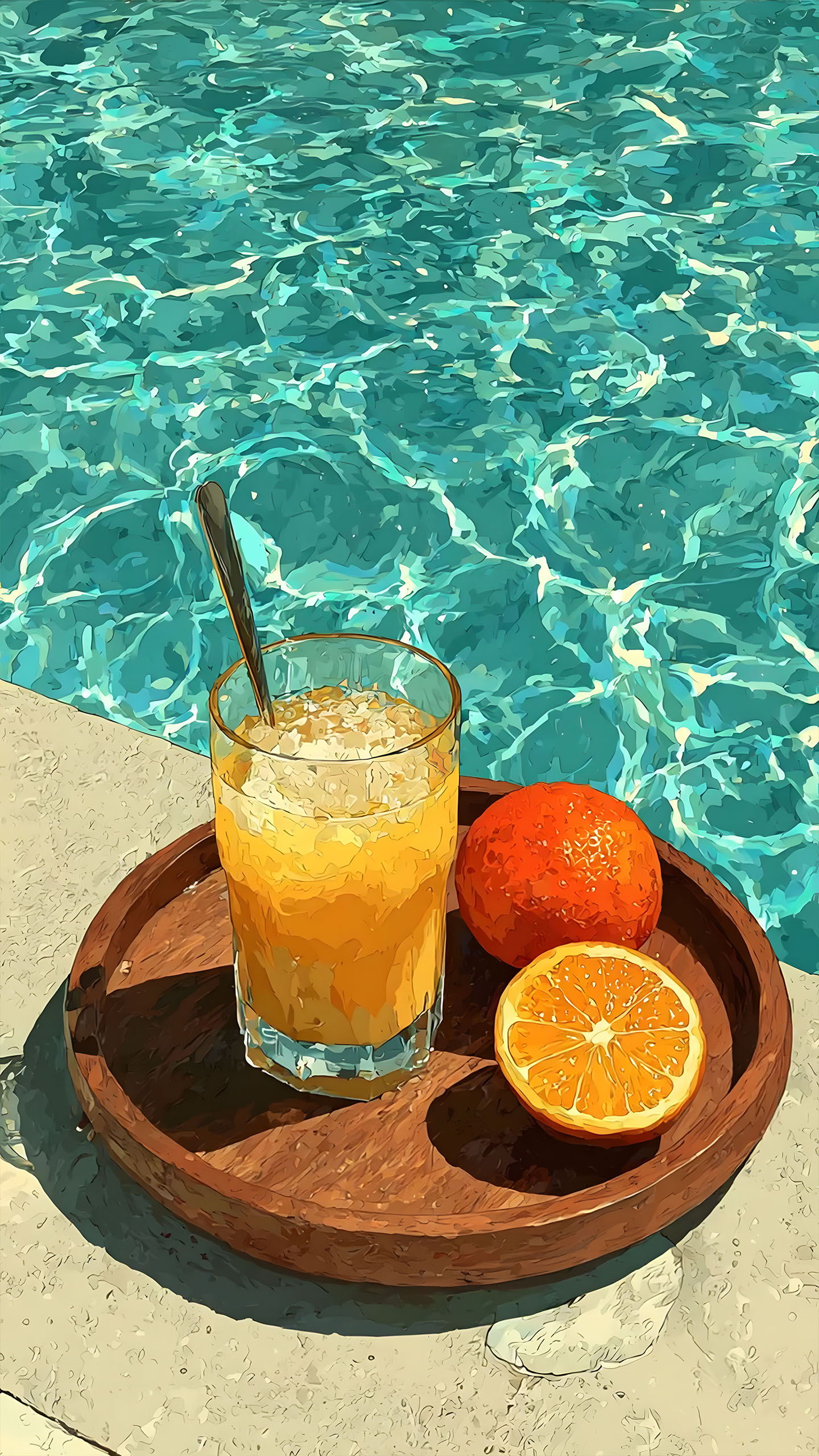 Chill by the Pool in Southeast Asia with This Refreshing Orange Drink – Your Summer Essential!