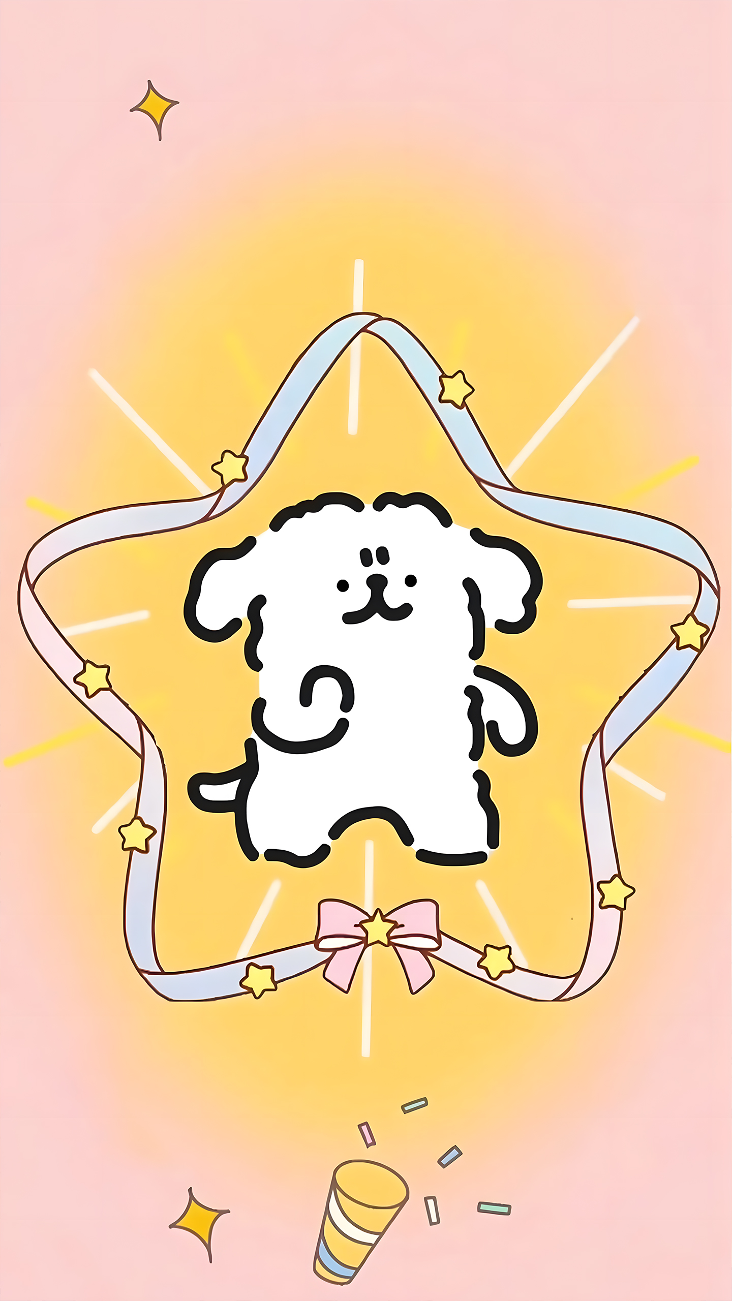 Sparkling Star Pup: Your Daily Dose of Cuteness!