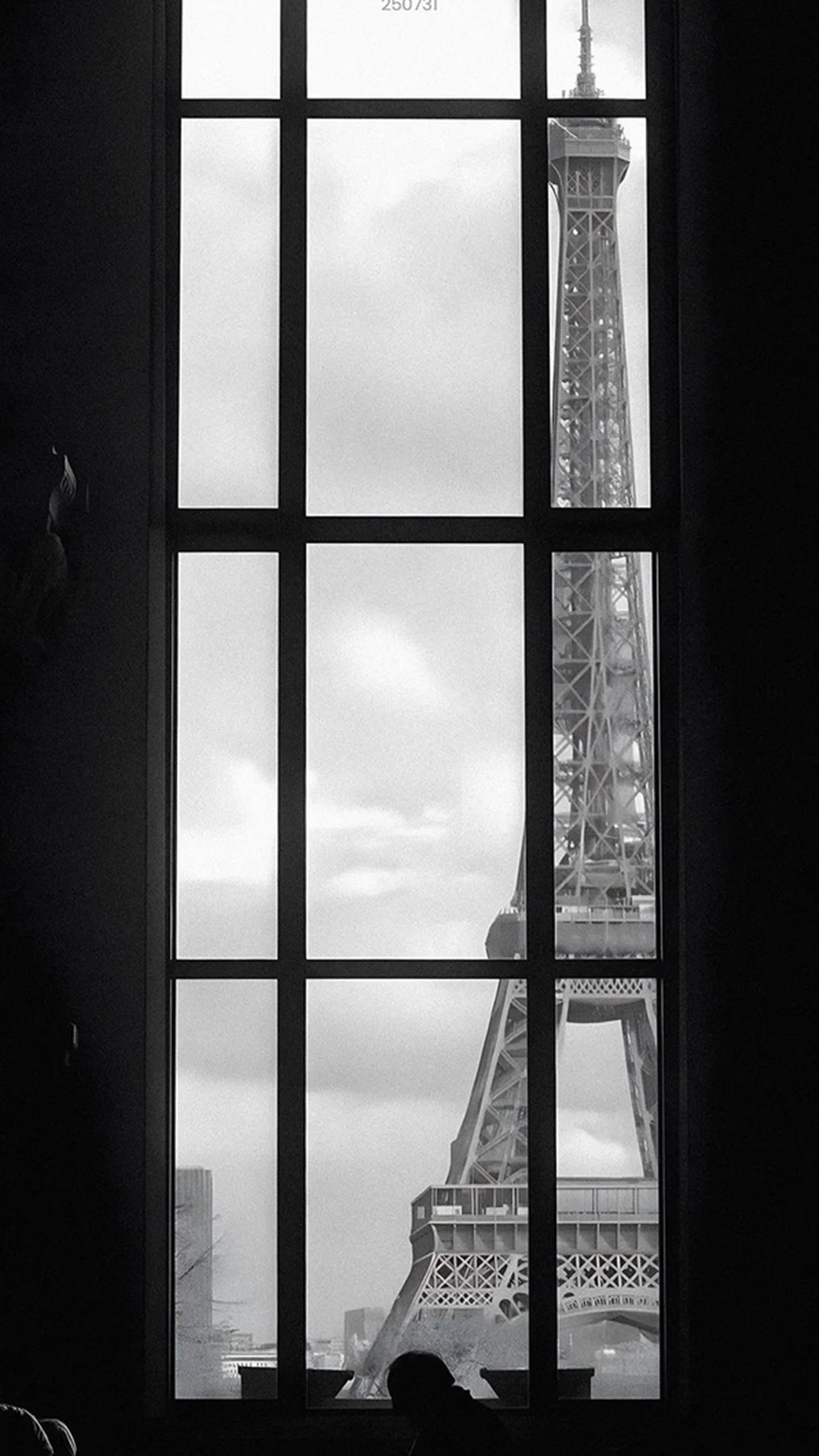 Paris Through This Window: The Eiffel Tower Framed in Black & White Feels So Timeless!