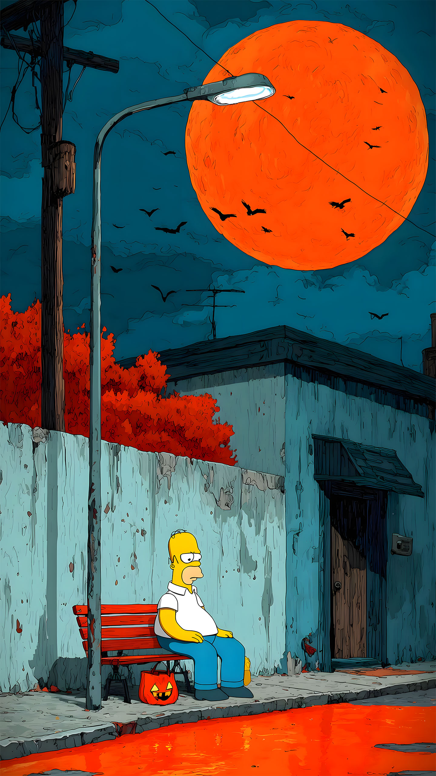 Homer Simpson’s Spooky Night Vibe—Southeast Asians Will Feel This Halloween Mood!