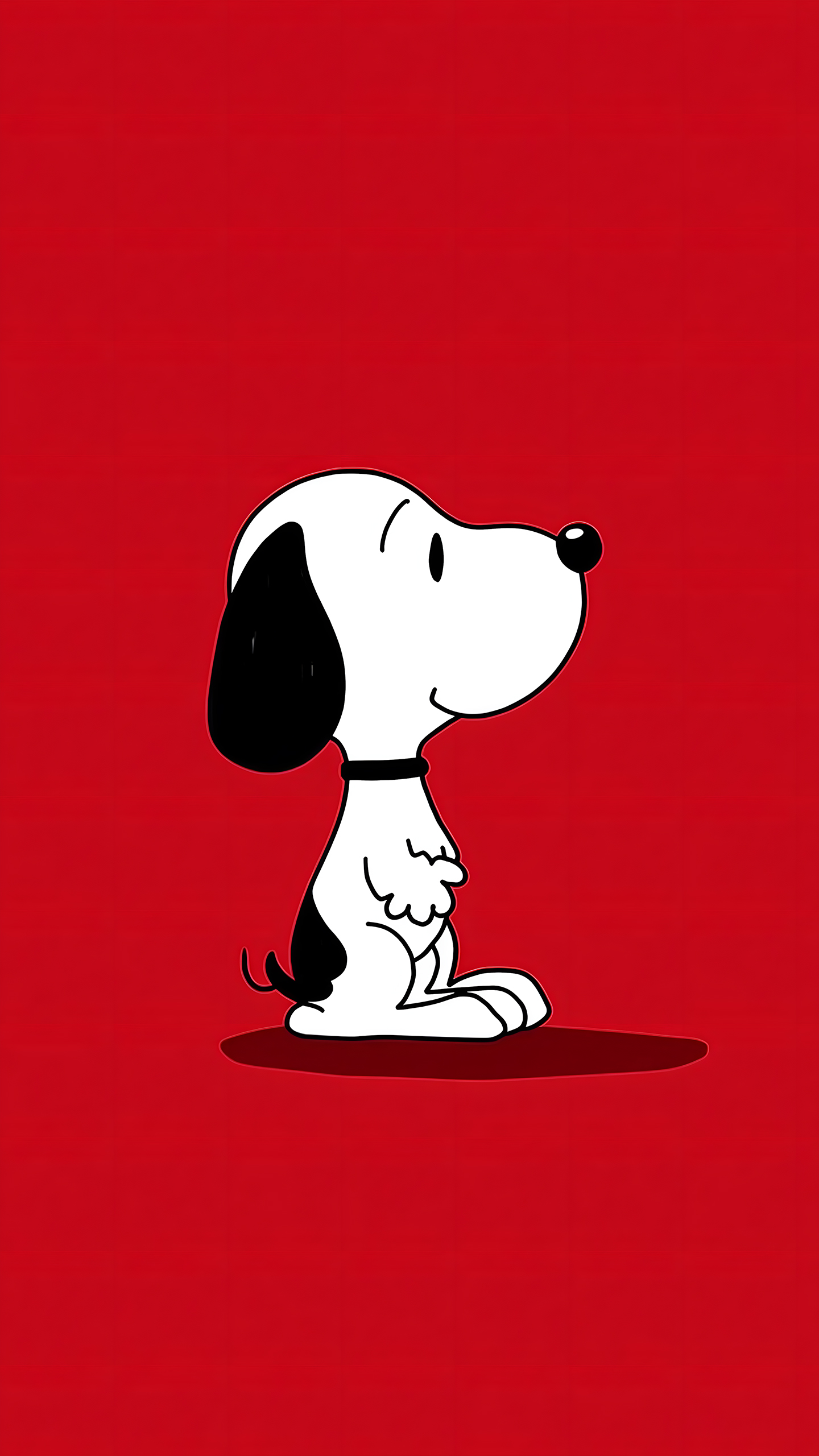 Snoopy’s Cute Red Moment: The Sweetest Pup in Town!