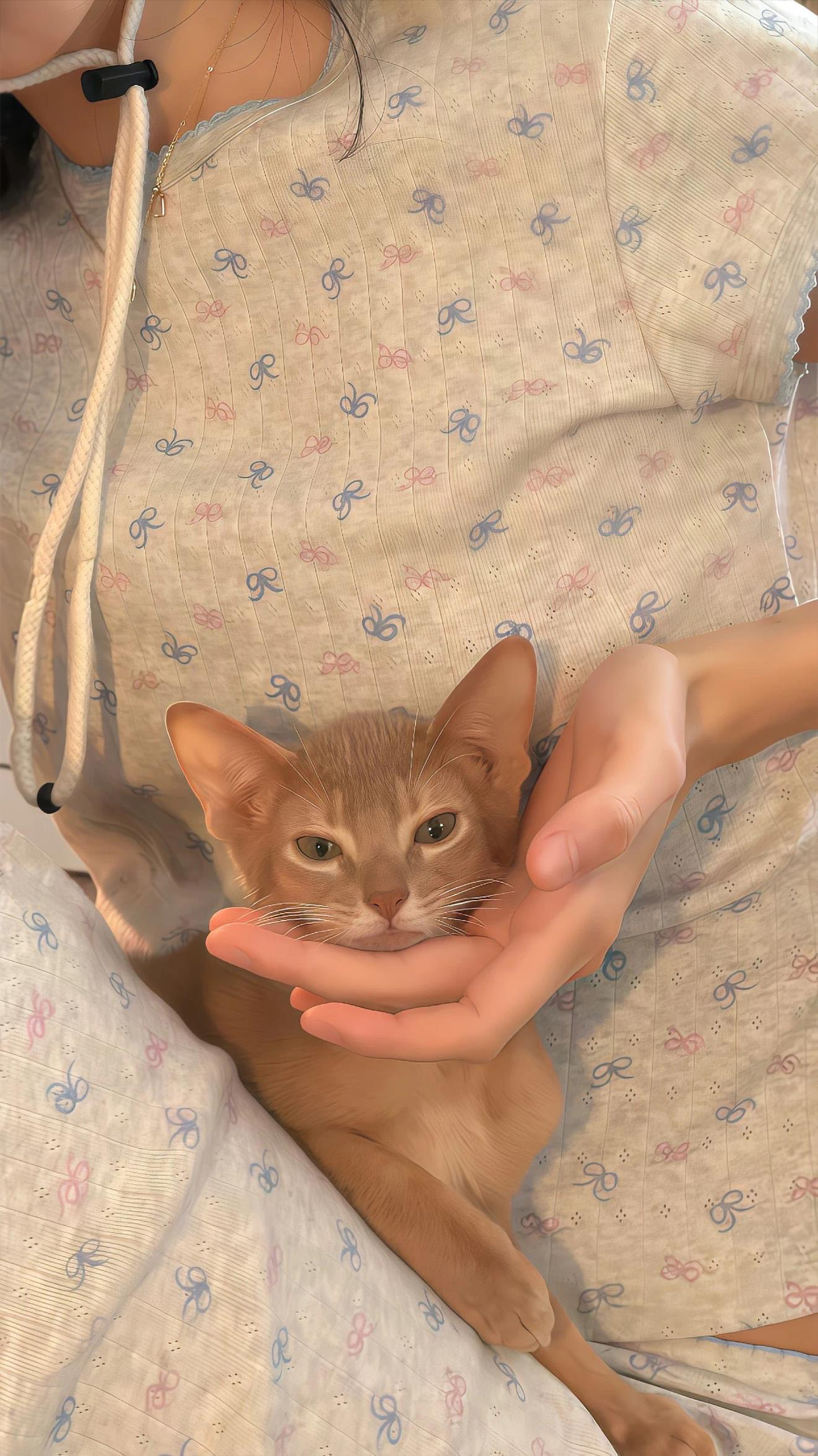 A Furry Palm-sized Angel