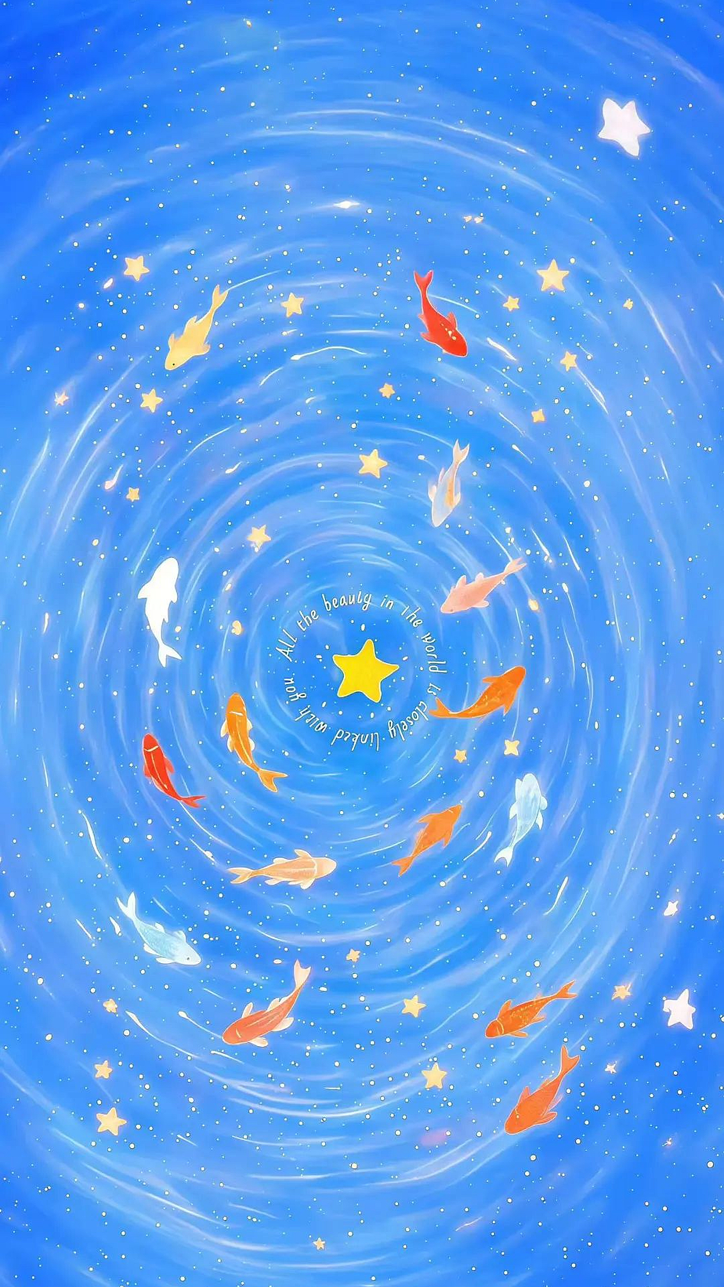 Smile is language, joy fills the world.