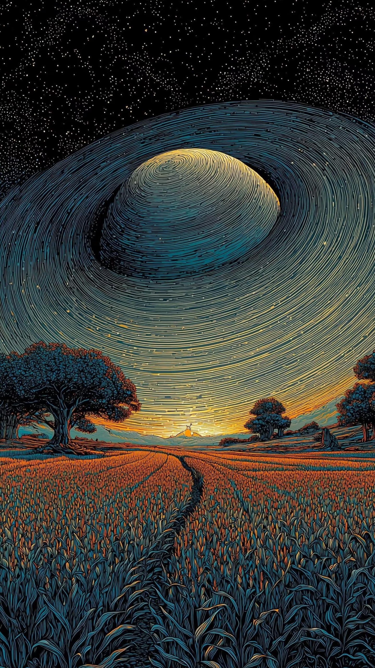 Dew wets plants, hope starts.